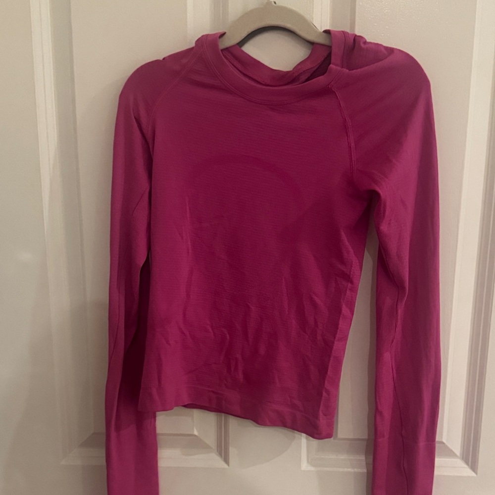 lululemon athletica Pink Long Sleeve Top